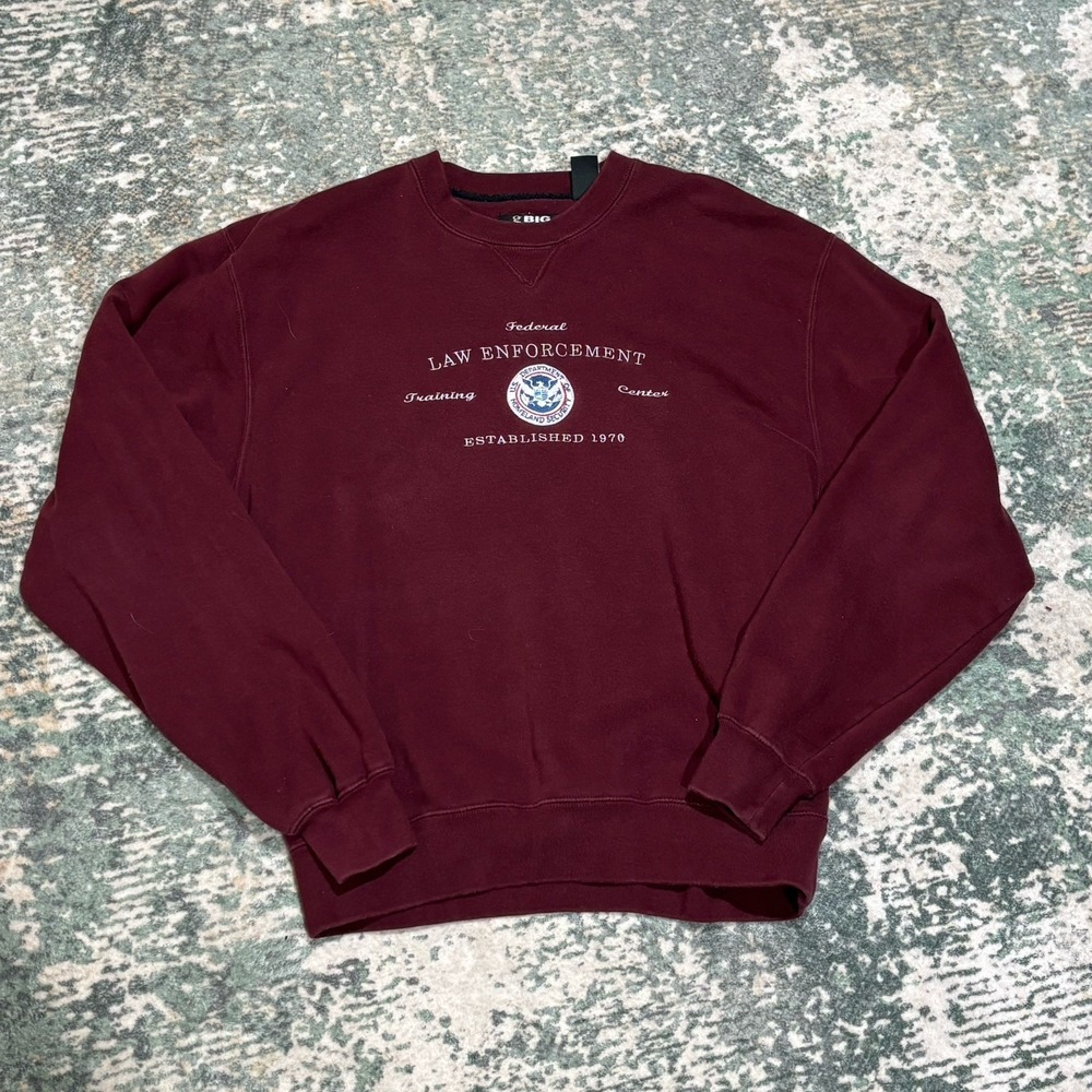 Federal Law Enforcement Sweatshirt Big Cotton Gear For sports Men's Medium